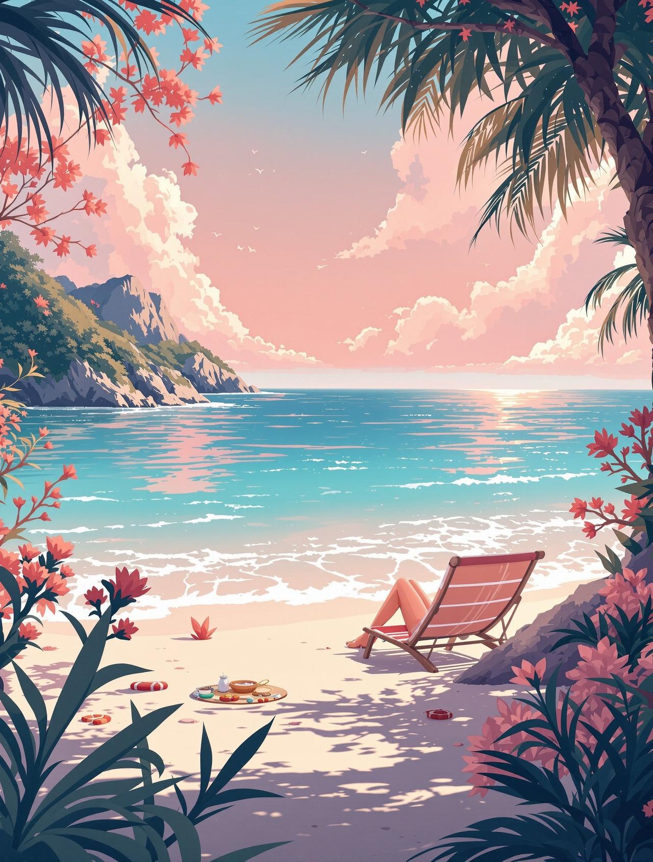 ai短剧网奇幻冒险 - 海边的夏日奇遇 ai短剧网 - 海边的夏日奇遇