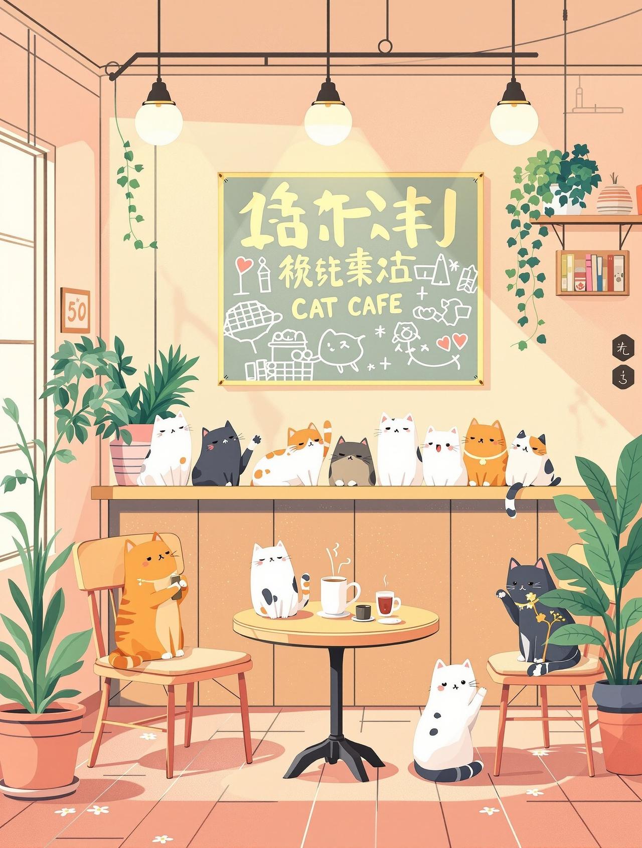ai短剧网 - 猫咪咖啡馆的日常 ai短剧网 - 猫咪咖啡馆的日常