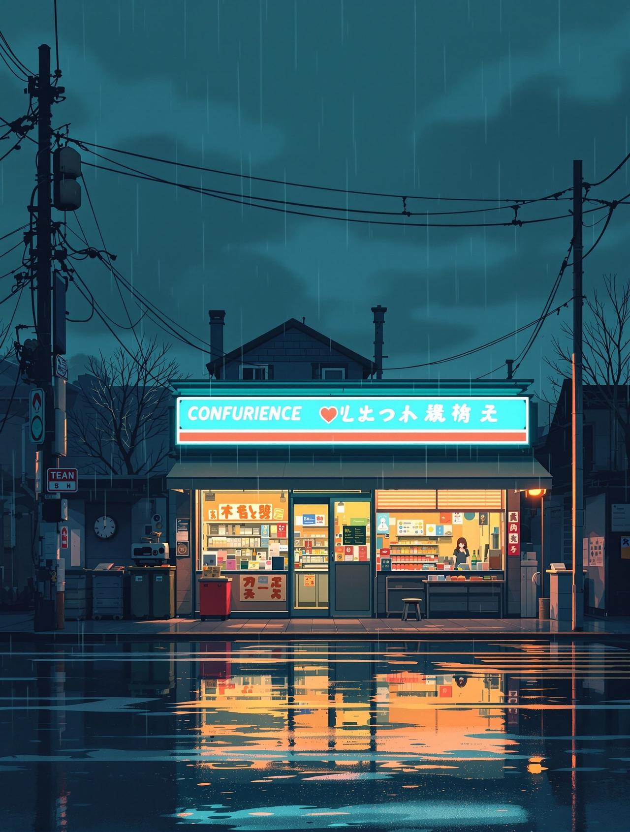 ai短剧网 - 雨中便利店 ai短剧网 - 雨中便利店